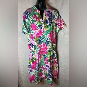 NWT $178 Lilly Pulitzer Love Active Dress Multi Endless Summers Size XXL